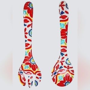 Bobby Flay Salad Serving Utensils Fork Spoon BPA Free